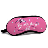 Delicate Beautiful Artwork Pink Eye Mask